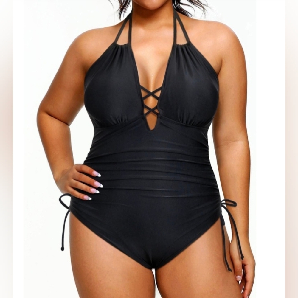 Aqua Eve Plus Size Swimsuit #524 - Picture 11 of 11